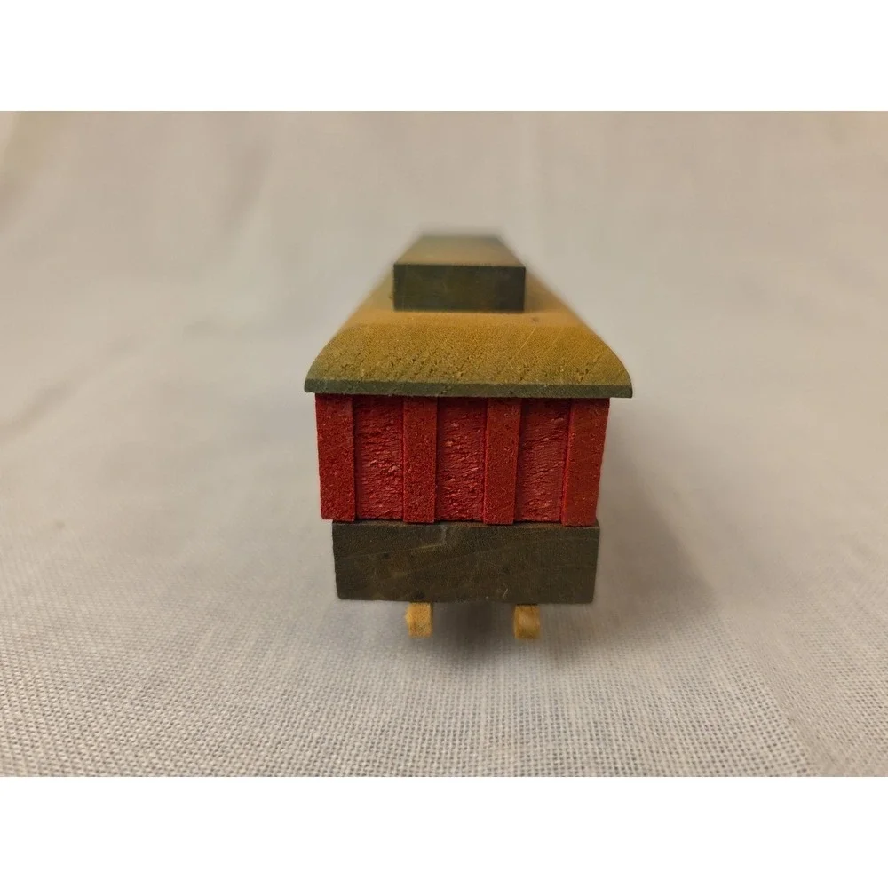 Antique Wooden San Francisco Trolley Car Puzzle.